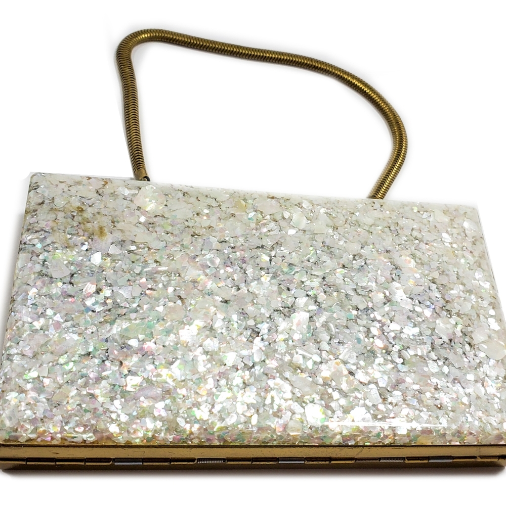 1950's French Cigarette Case & Vanity Carryall